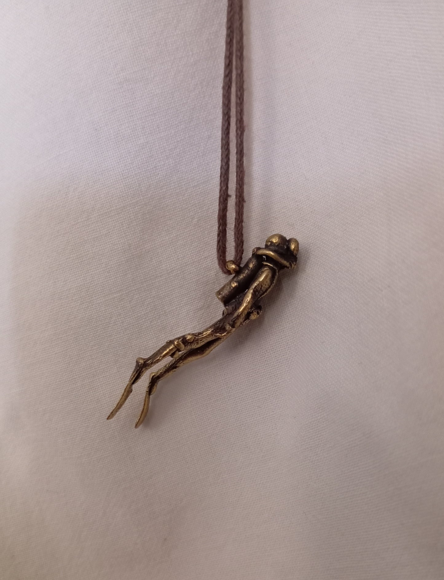Colgante submarinista bronce