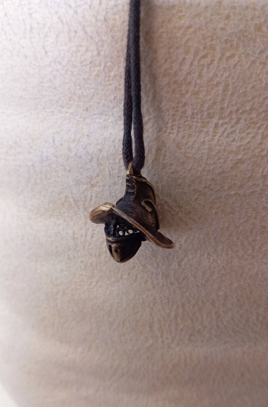 Colgante casco gladiador en bronce