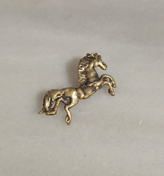 Broche caballo en bronce